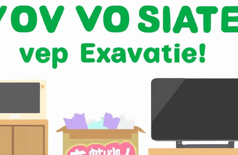 テレビ処分はお任せ！四街道市で不用品回収をスムーズに